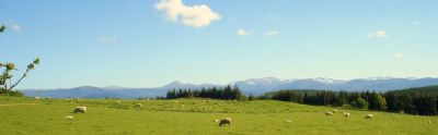 cairngorm panorama from lodge b and b near aviemore